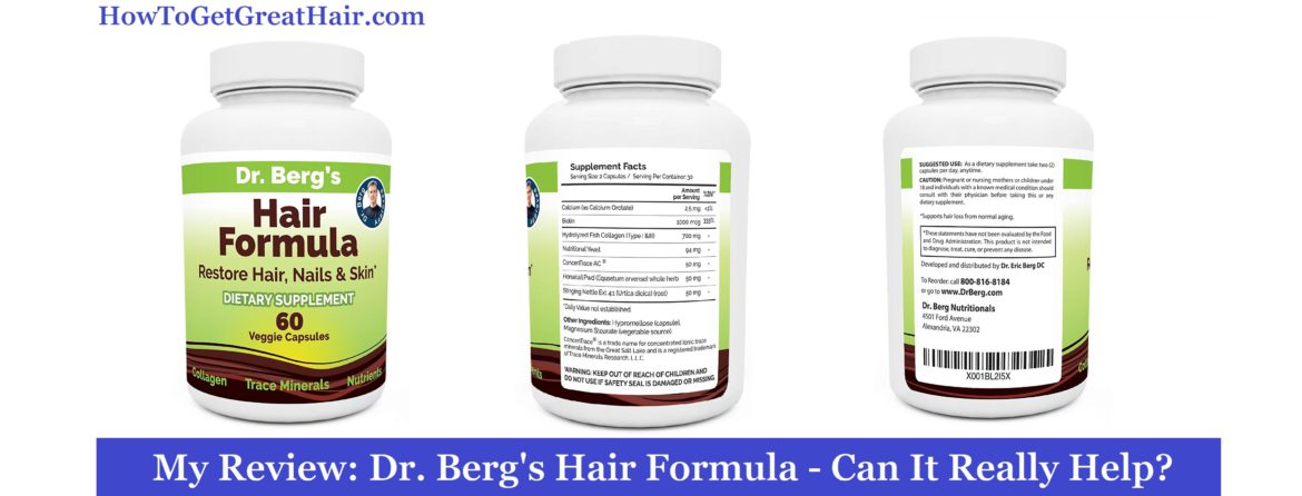 My Review: Dr. Berg Hair Formula – Can It Really Help?