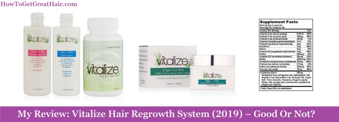 My Review: Vitalize Hair Regrowth System (2023) – Good Or Not?