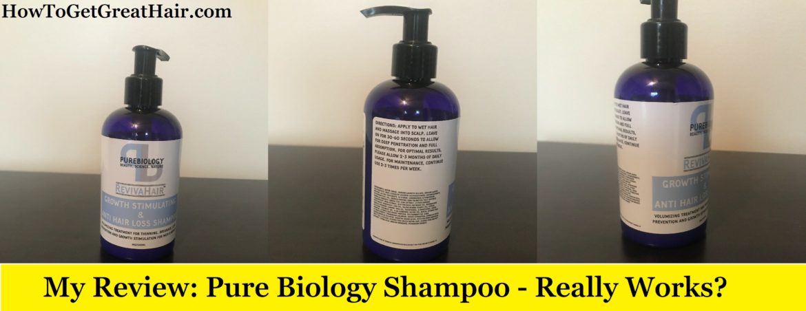 My Review: Pure Biology Shampoo (2019) - Really Works?