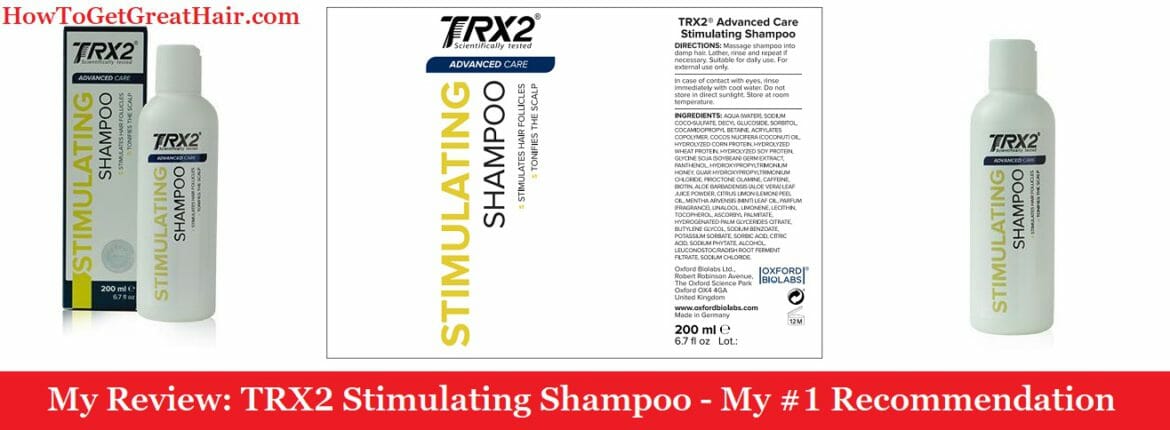 My Review: TRX2 Stimulating Shampoo (2021)